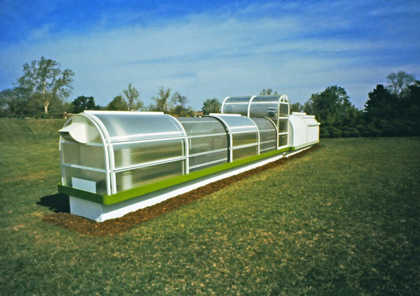 michael jantzen's experimental greenhouse from 1986 designboom