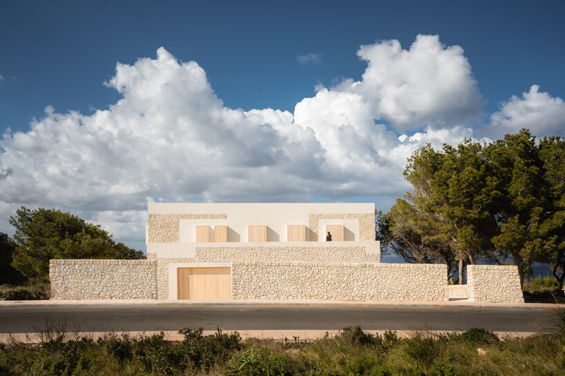 nomo studio stone house menorca spain designboom
