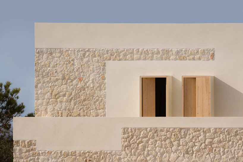 nomo studio stone house menorca spain designboom