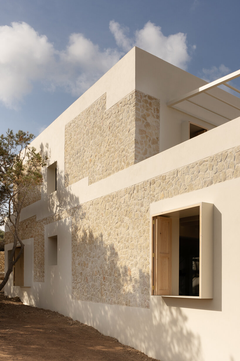 nomo studio stone house menorca spain designboom