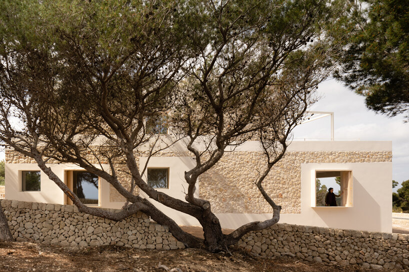 nomo studio stone house menorca spain designboom