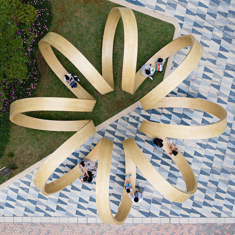 paul cocksedge's infinite loop installation echoes ongoing hong kong transformation