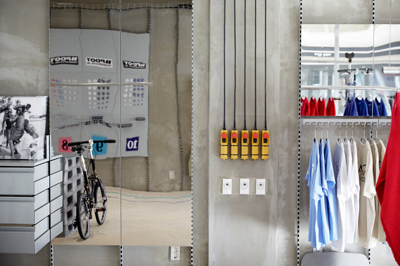 schemata architects bike store designboom