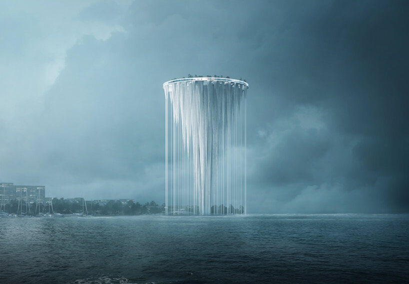 sou fujimoto's ethereal tower will see 99 'islands' floating over shenzhen's qianhai bay - 2