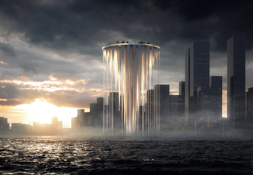 sou fujimoto's ethereal tower will see 99 'islands' floating over shenzhen's qianhai bay - 4