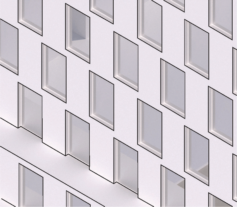 bamboo columns clad 'vancouver forest' residential development in canada designboom