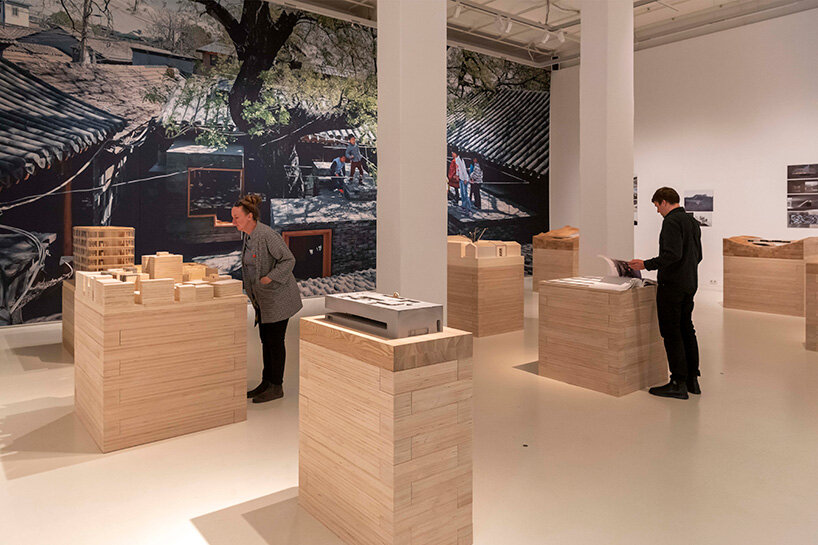 zhang ke exhibits adaptations of beijing's historical hutongs at aedes architecture forum