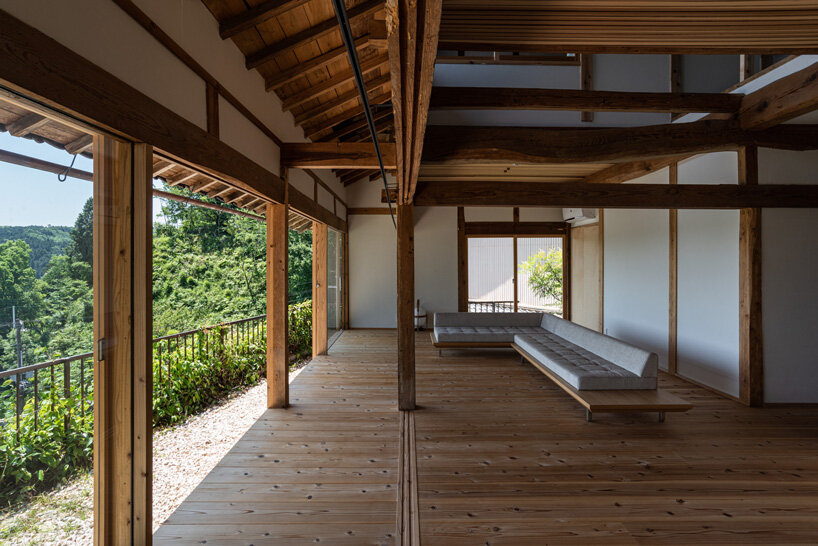 historic japanese house transformed into quite hotel that connects guests with nature by atelier satoshi takijiri architects and OHArchitecture