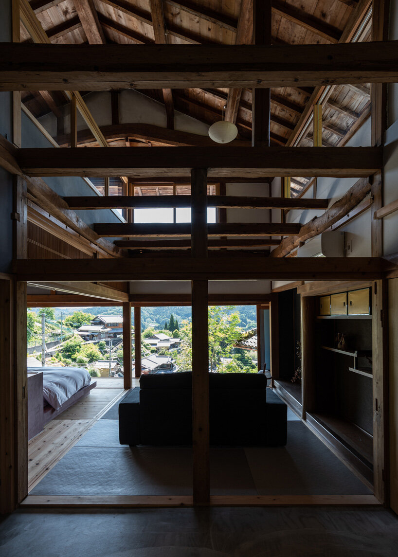 historic japanese house transformed into quite hotel that connects guests with nature by atelier satoshi takijiri architects and OHArchitecture