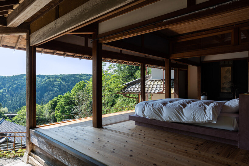 historic japanese house transformed into quite hotel that connects guests with nature by atelier satoshi takijiri architects and OHArchitecture