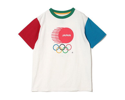 official tokyo olympics apparel collection by BEAMS includes kimono + surf fin