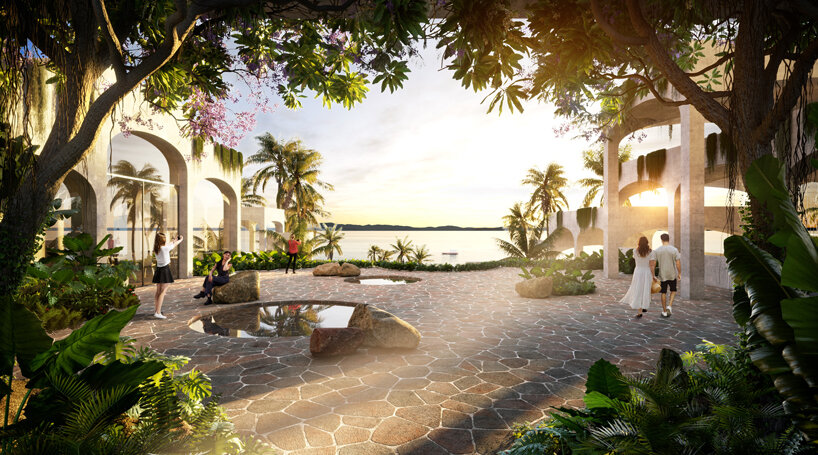 büro ole scheeren the abaca resort cebu the philippines designboom