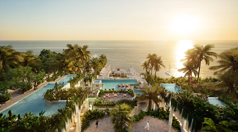 büro ole scheeren the abaca resort cebu the philippines designboom