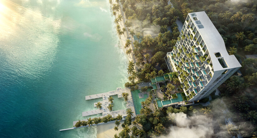 büro ole scheeren the abaca resort cebu the philippines designboom