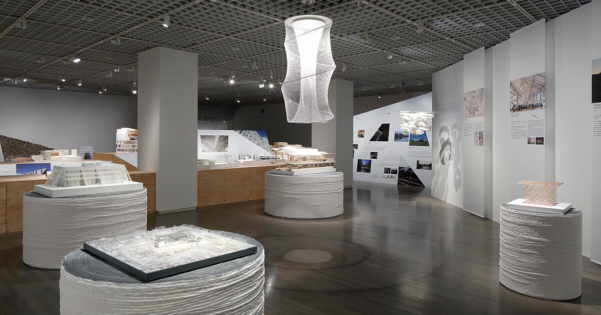 kengo kuma exhibits 'five purr-fect points for a new public space