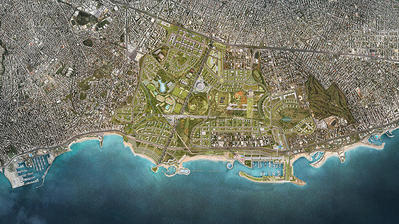 foster and partners's coastal masterplan reveals the first green high-rise building in greece