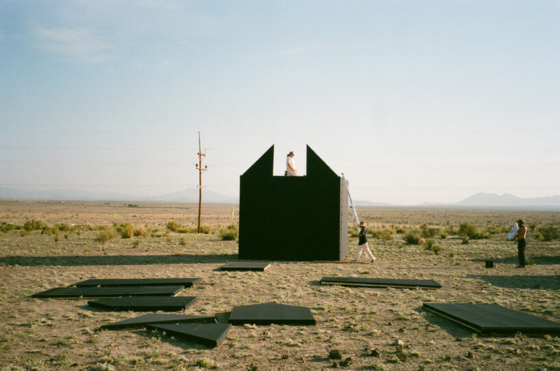 john margaritis about new york sunshine x dickies installation SUN DYED IN TEXAS