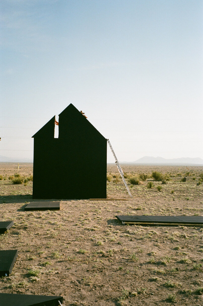 john margaritis about new york sunshine x dickies installation SUN DYED IN TEXAS