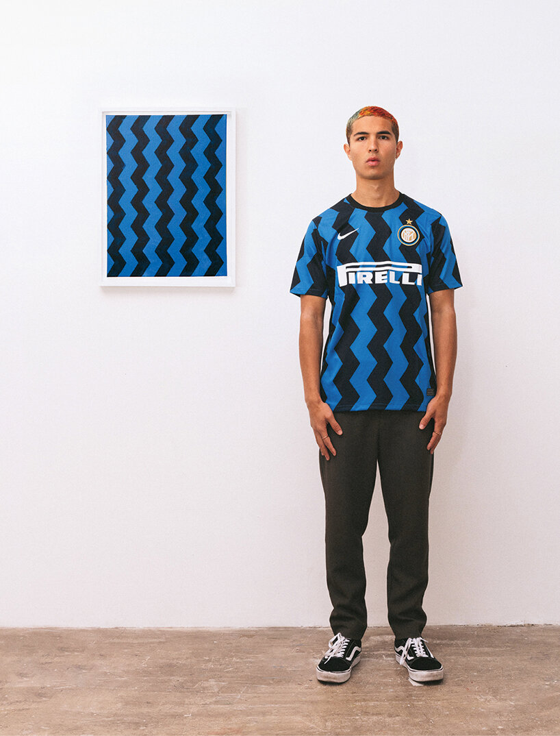 max siedentopf turns iconic football teams' shirts into minimalist paintings