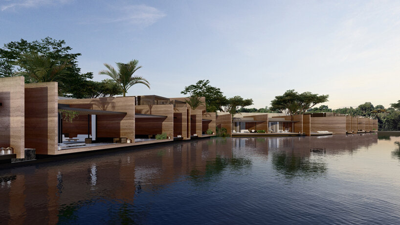 SAOTA's 'la reserve' hotel resort winds around baobab trees in dakar designboom