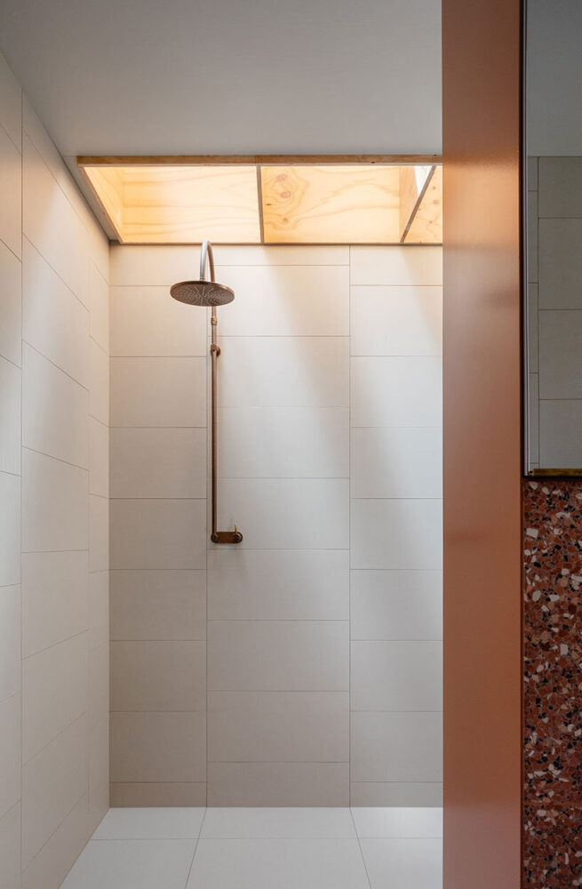 natural light penetrates all interior spaces