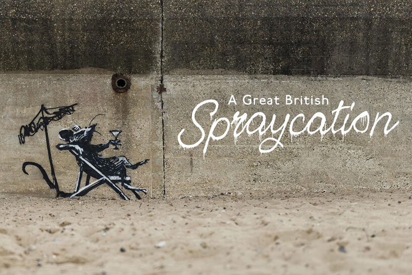 banksy great british spraycation