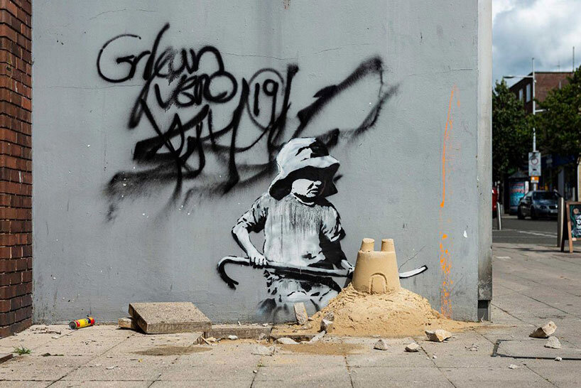 banksy great british spraycation