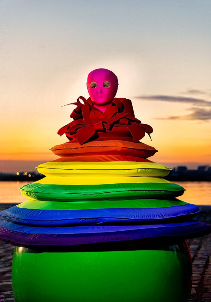 fashion balls, costume designed by ching lin