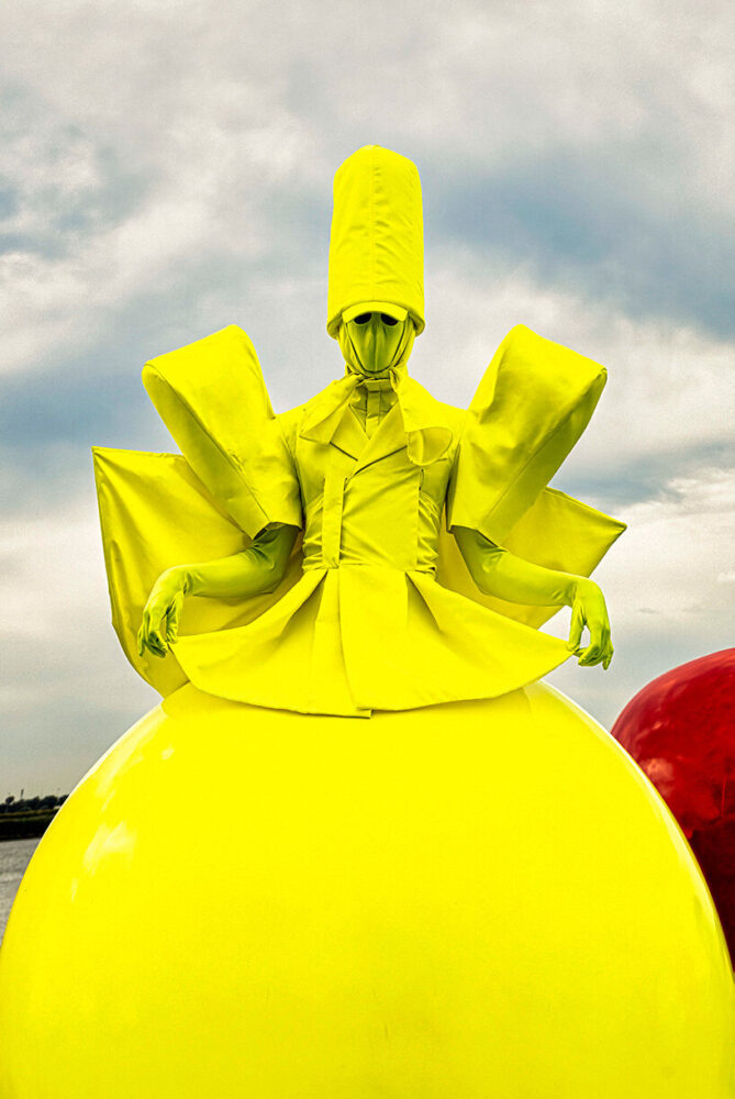 fashion balls, costume designed by tim stolte