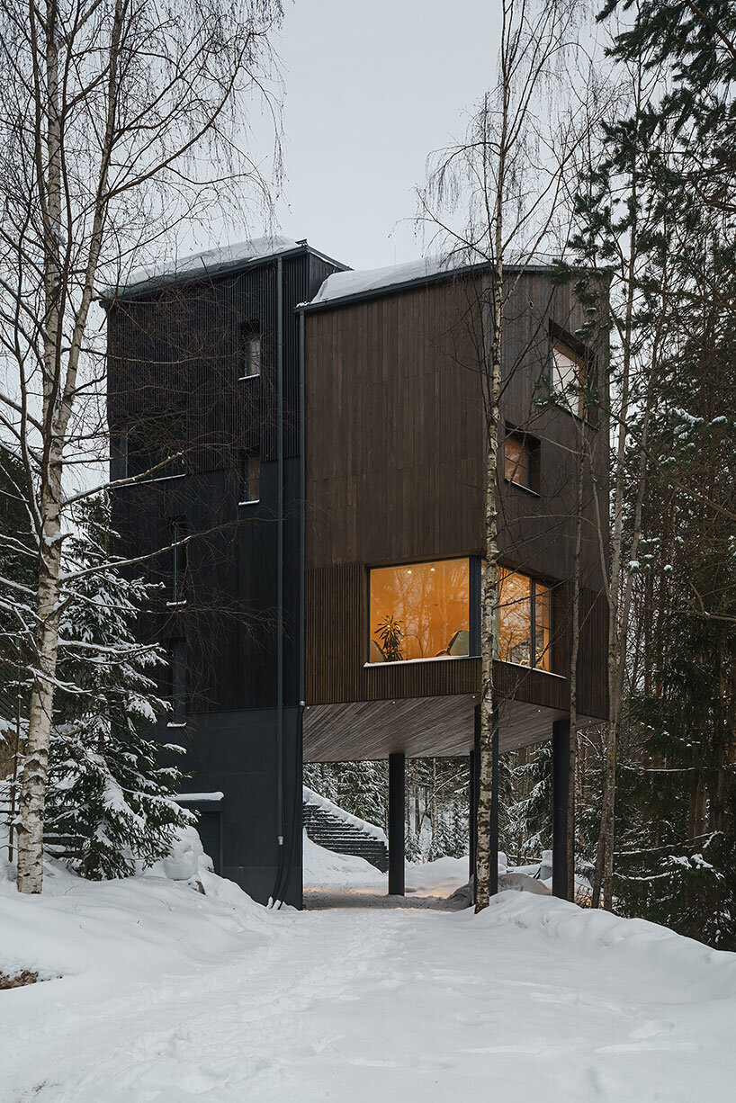 horomystudio forest view house