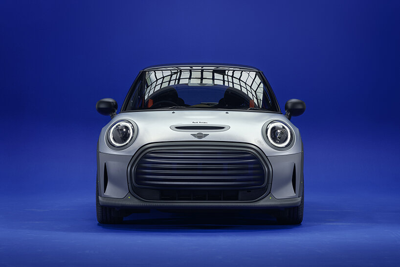 paul smith designs one-off MINI STRIP car to maximize material