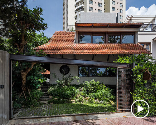 23o5studio renovates historic vietnamese dwelling to create 'the quê' retreat