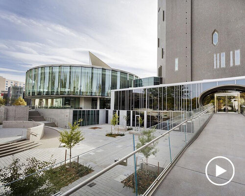 elliptical glazed façade to welcome visitors at denver art museum's transformation this fall