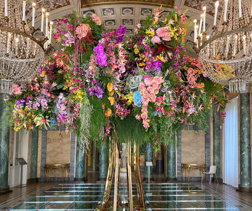 four artists reinterpret 'metamorphosis' for bulgari in site-specific installations