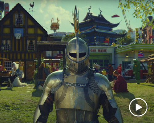 a hapless knight, a helpful pirate & an adorable bear star in LEGO's new 'rebuild the world' ad