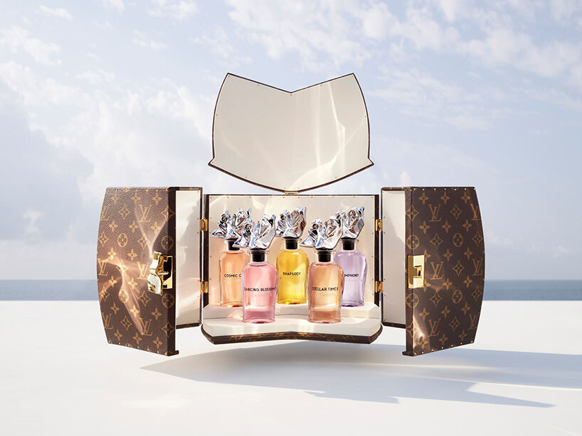 louis vuitton les-extraits: frank gehry adds a twist to the