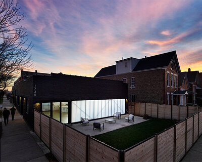 34-TEN transforms old chicago bow truss warehouse into light-filled photography studio