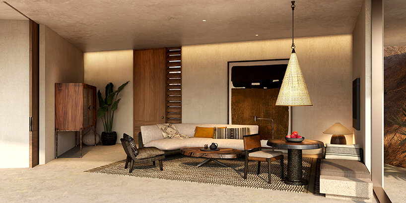 oppenheim architecture breaks ground on desert rock resort in the mountains of saudi arabia