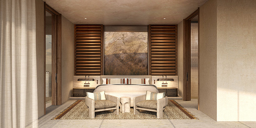 oppenheim architecture breaks ground on desert rock resort in the mountains of saudi arabia