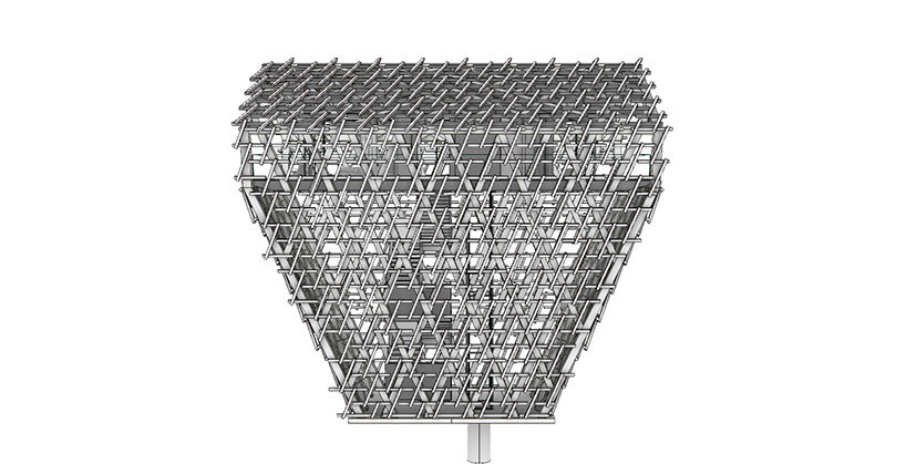 axonometric of unit B
