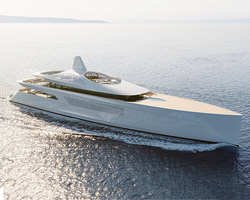 futuristic superyacht by feadship uses AR to generate fully virtual command center