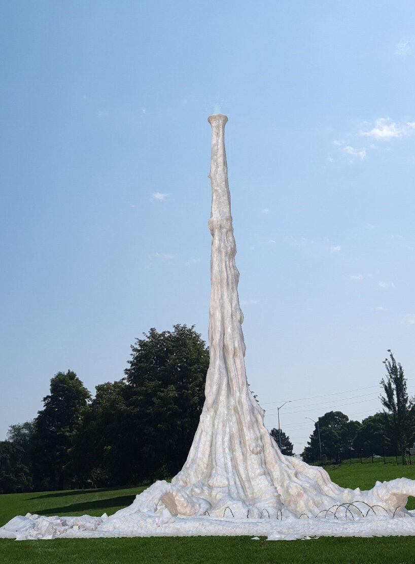 seeing the invisible: ai weiwei, el anatsui + more exhibit AR works at gardens across the globe