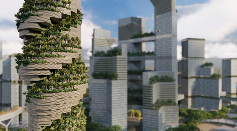 see this video, WOHA's singapore 2100 envisions regenerative strategies to save humanity