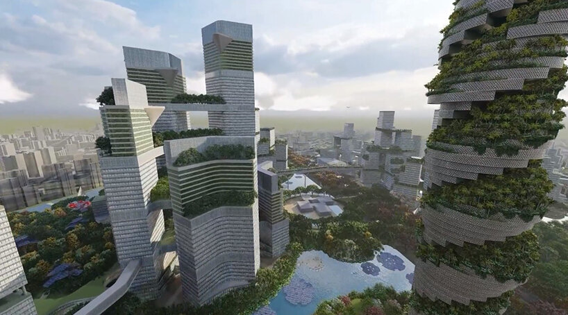 see this video, WOHA's singapore 2100 envisions regenerative strategies to save humanity