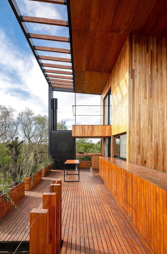 this 100% sustainable structure is a fusion of house and skate park