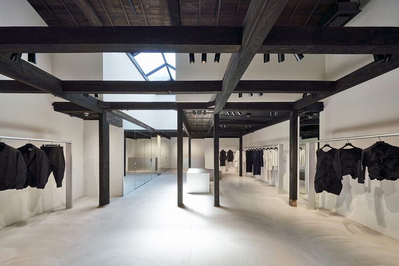 tokujin yoshioka issey miyake store opens in kyoto
