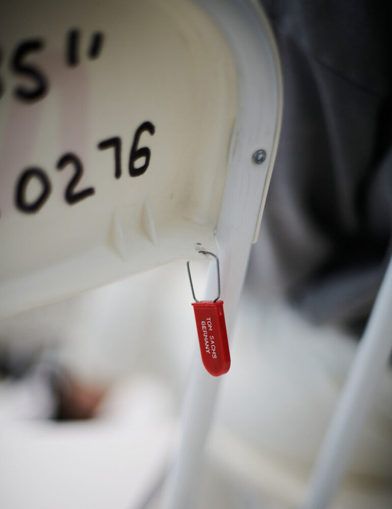 NASA chair | image © designboom