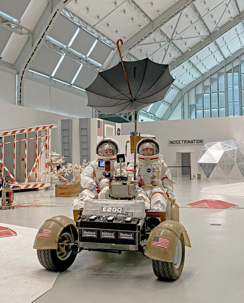 during the live demonstration | image © designboom