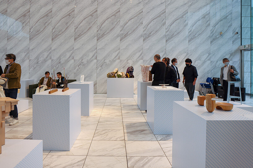 view into the exhibition image © designboom