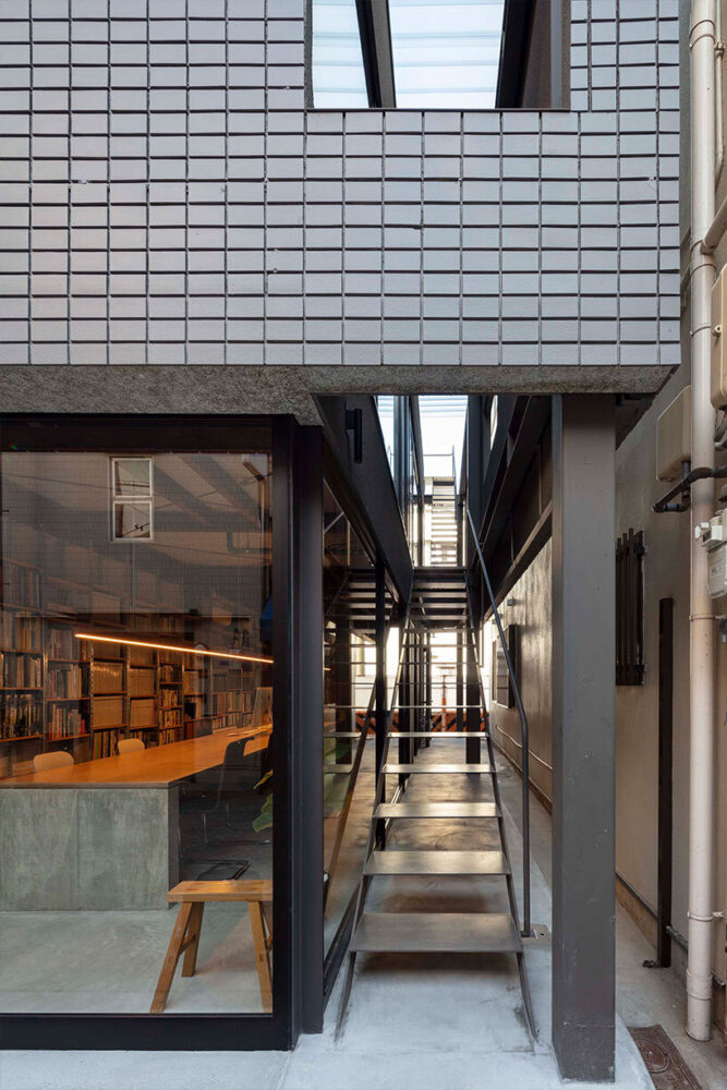 outside space was born by the renovation